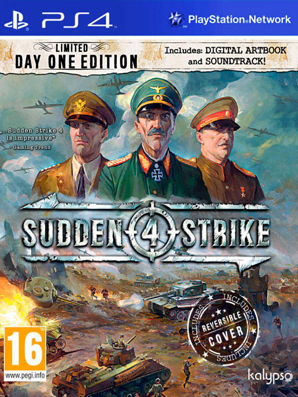 Игра Sudden Strike 4 Limited Day One Edition (русская версия) (PS4)6571