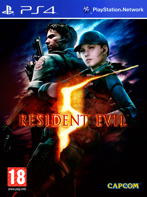 Игра Resident Evil 5 (английская версия) (PS4)2484