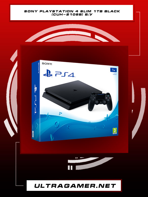 Sony PlayStation 4 SLIM 1Tb Black (CUH-2108b) б/у6966