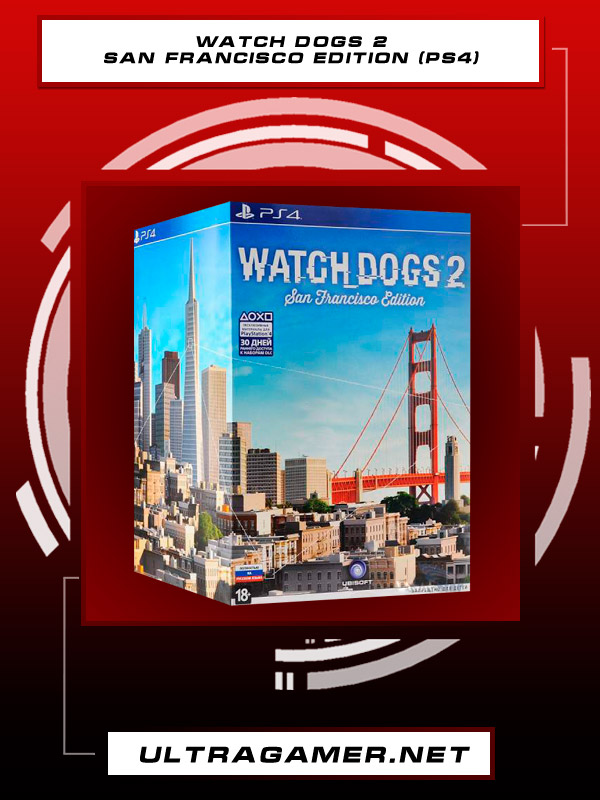 Игра Watch Dogs 2 San Francisco edition (русская версия) (PS4)3489