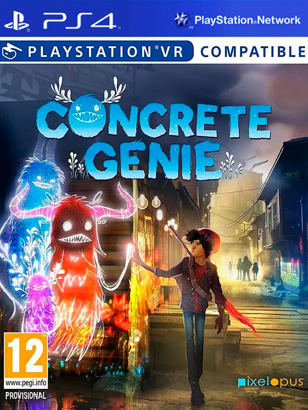 Игра Городские духи (Concrete Genie) (с поддержкой VR) (русские субтитры) (PS4)8324