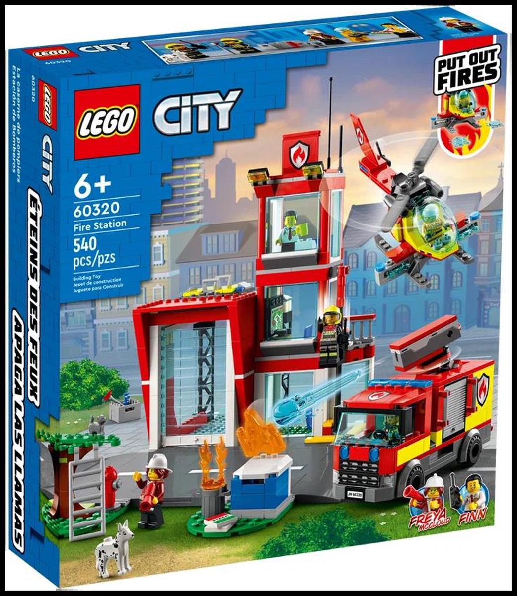 Конструктор LEGO City 60320 Пожарная часть - купить дёшево с доставкой по  Москве и всей России. Цена 0