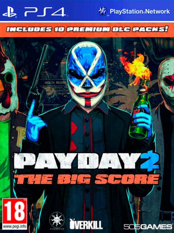 Игра Payday 2: The Big Score (английская версия) (PS4)3878