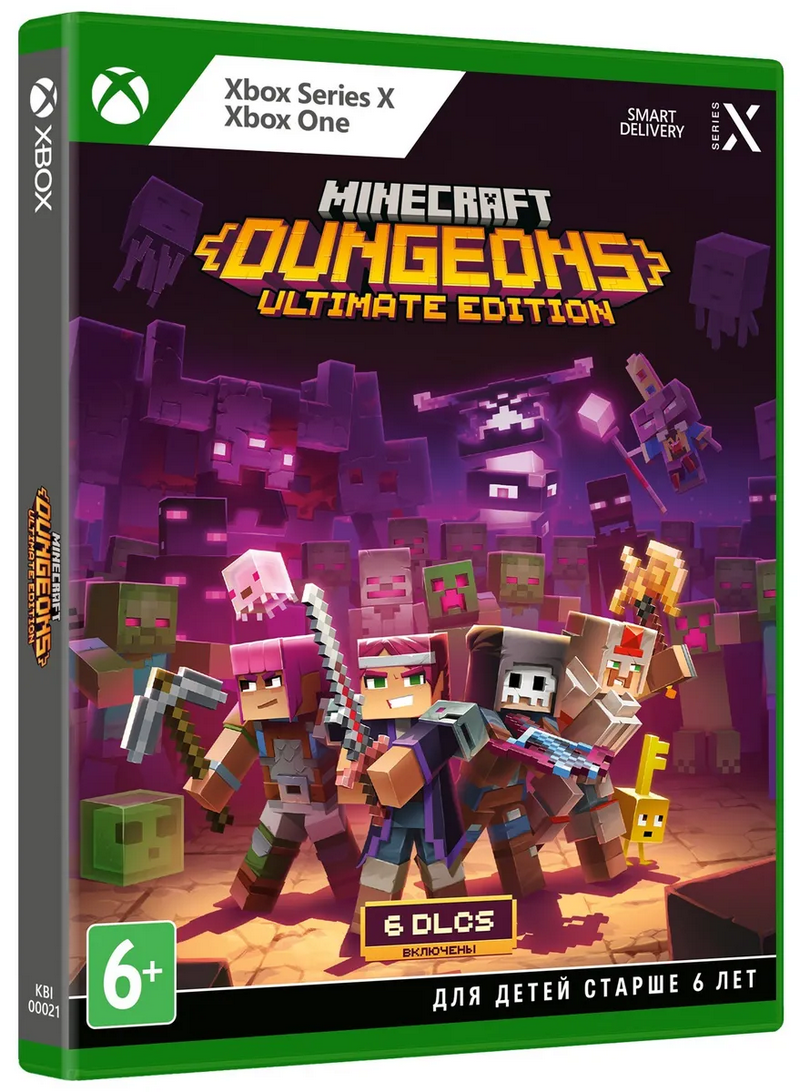 Игра Minecraft Dungeons Ultimate Edition (русские субтитры) (Xbox One/Xbox Series X)15715