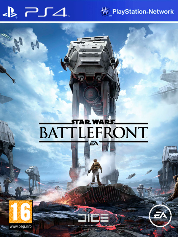 Игра Star Wars Battlefront (русская версия) (б.у.) (PS4)6625