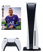 Комплект : Игровая приставка Sony PlayStation 5 + игра FIFA 22 (русская версия)