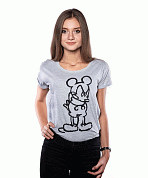 Disney Angry Mickey футболка женская