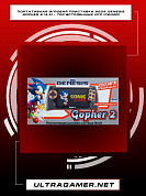 Портативная игровая приставка Sega Genesis Gopher 2 (4.3) + 700 встроенных игр (синяя)