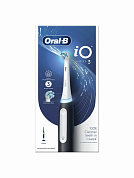 Электрическая зубная щётка Braun Oral-B iO3 Blush Mate Black (матовый чёрный)