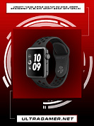 Смарт-часы Apple Watch S3 Nike+ 38mm Space Grey Al/Black Sport Band (MTF12RU/A)