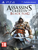Игра Assassin's Creed IV: Черный флаг (русская версия) (PS4)
