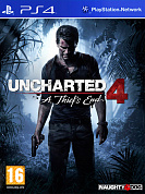 Игра Uncharted 4: Путь вора (Хиты PlayStation) (русская версия) (б.у.) (PS4)