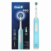 Электрическая зубная щётка Braun Oral-B Pro Series 1 (голубая)