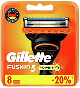 Сменные лезвия Gillette FUSION Power (8 шт.) EuroPack