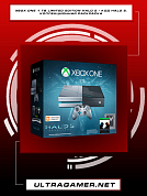 Xbox One 1 TB Limited Edition Halo 5 + код Halo 5. коллекционная раскраска