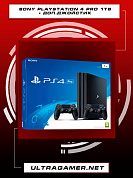 Sony PlayStation 4 PRO 1Tb Black (CUH-7216B) + Dualshock v2
