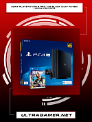 Sony PlayStation 4 PRO 1Tb Black (CUH-7216B) + код Fortnite