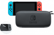 Защитный чехол Nintendo Carrying Case and Screen Protector Black (Nintendo Switch)