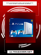 Sony Playstation 4 PRO 1Tb Glacier White (CUH-7216B) + Dualshock v2 White