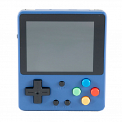 Игровая портативная приставка 333 Retro игры 8-bit (LCD экран, аккумулятор, шнур AV TV+шнур зарядки) Blue