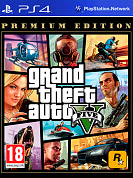 Игра Grand Theft Auto V Premium Edition (GTA 5) (русские субтитры) (PS4)