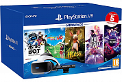 Шлем виртуальной реальности Sony PlayStation VR Mega Pack Bundle + переходник для PS5