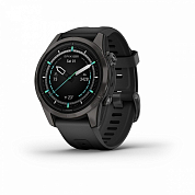 Умные часы Garmin EPIX PRO 42 Sapphire CarbonGrey DLC Titanium Black (010-02802-15)