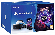 Sony PlayStation VR (CUH-ZVR2) + Camera V2 + VR Worlds + переходник для PS5