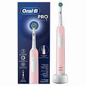 Электрическая зубная щётка Braun Oral-B Pro Series 1 (розовая)