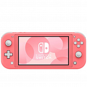 Игровая приставка Nintendo Switch Lite (цвет коралловый)