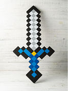 Меч Синяя ручка Minecraft   размер: 60х30 см
