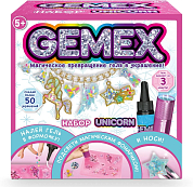 Набор для создания украшений и аксессуаров GEMEX, Unicorn